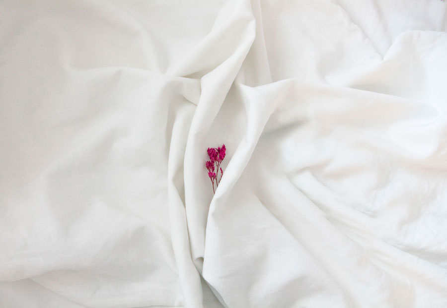 Flower in sheets