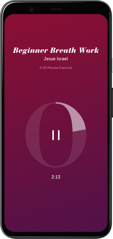 Android mindfulness app