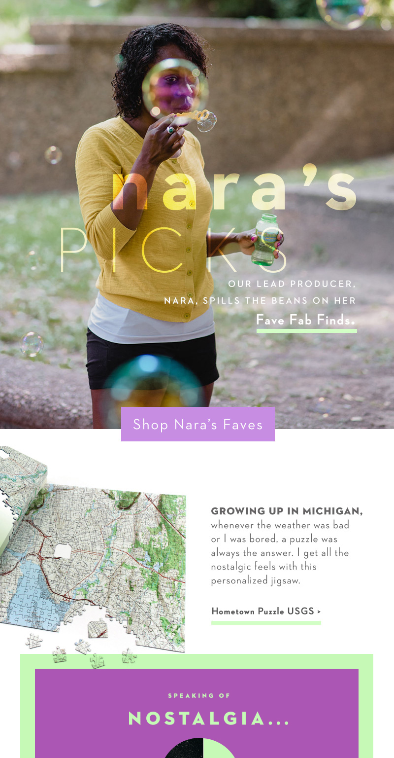 Nara's Picks