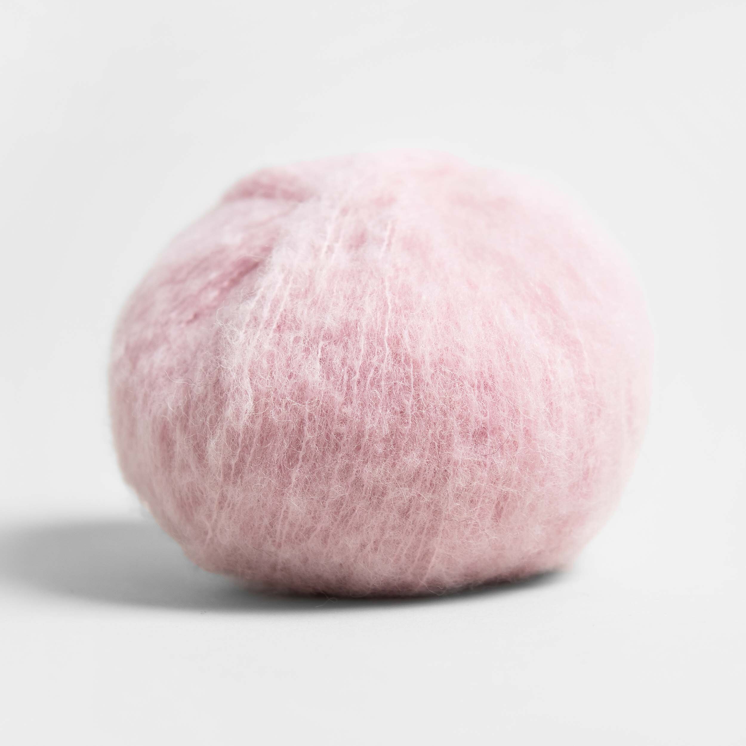 ball of pink yarn