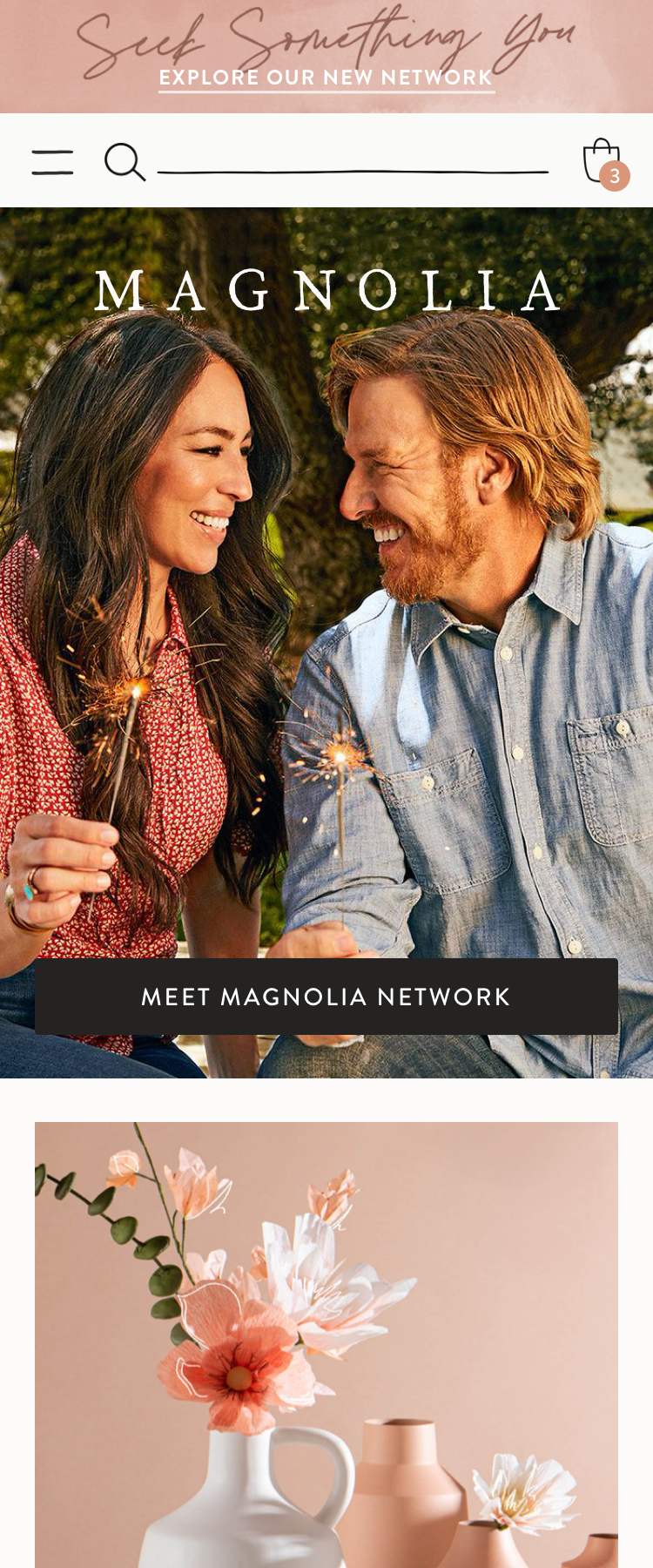 Magnolia mobile website